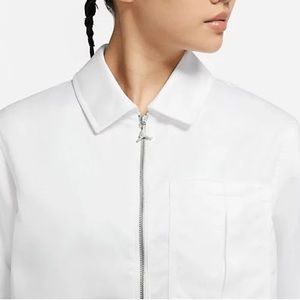 Nike Jordan Zip Pocket Shirt 1X white